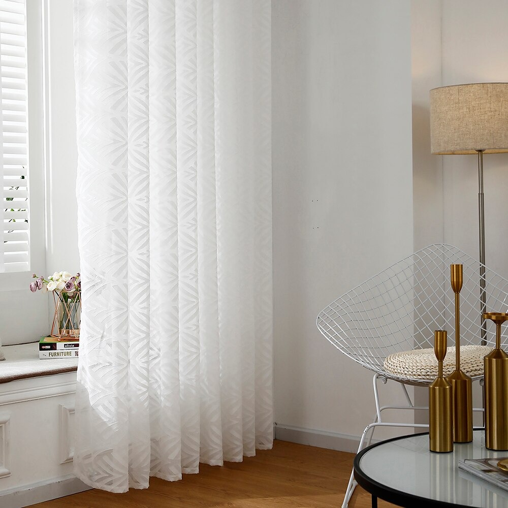 Rèm vải cửa sổ màu ghi đẹp giá rẻ LUISA 3059