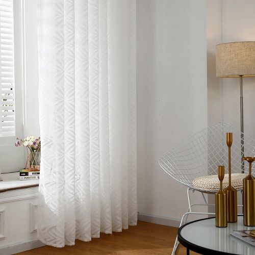 Rèm vải cửa sổ màu ghi đẹp giá rẻ LUISA 3059