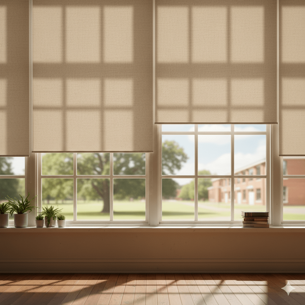 Rèm che nắng trường học